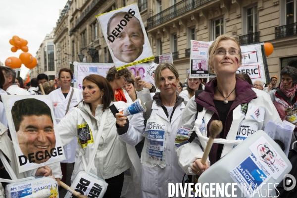 Manifestation des salariés de Sanofi