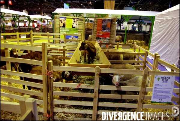 Une nuit au Salon de l Agriculture, 21-22 février 2009 à Paris.
