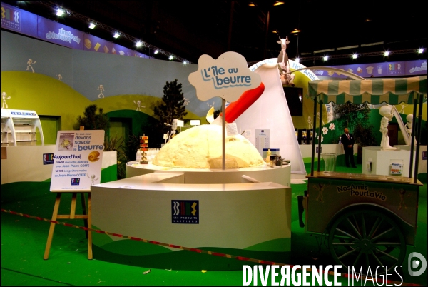 Une nuit au Salon de l Agriculture, 21-22 février 2009 à Paris.