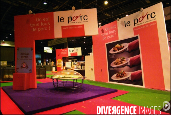 Une nuit au Salon de l Agriculture, 21-22 février 2009 à Paris.