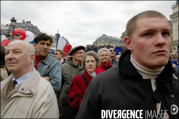 Défilé du Front National, 1er mai 2006.