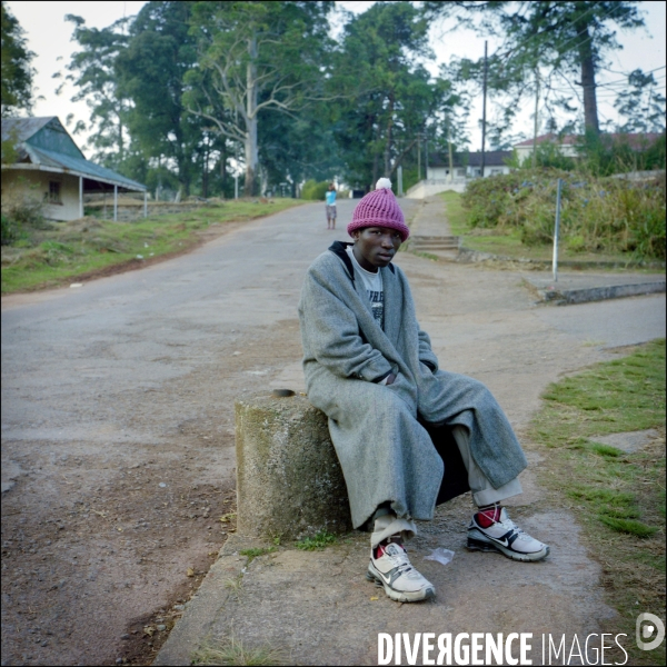 Bulembu, ancienne ville minière au Swaziland. Juillet 2009.