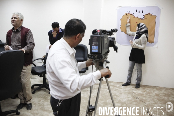 Libye , benghazi : la revolution des medias