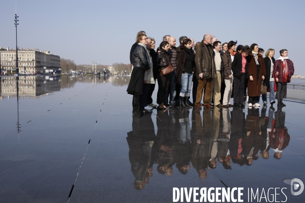 Campagne pour les municipales a Bordeaux