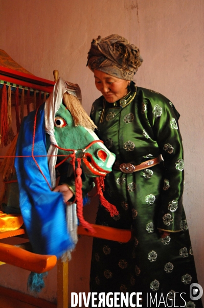 La MONGOLIE en hiver.