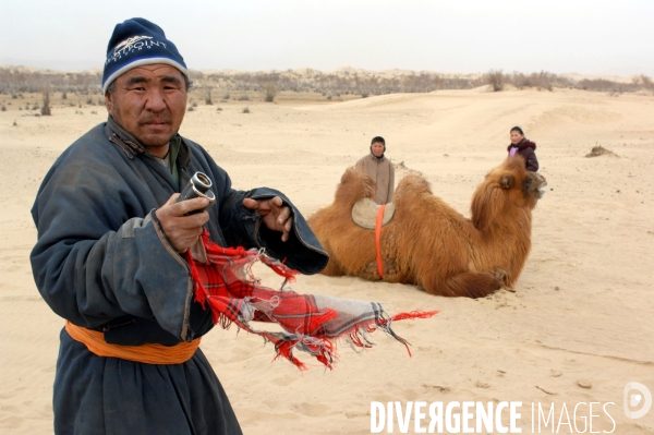 La MONGOLIE en hiver.