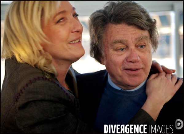 Marine Le Pen avec Gilbert Collard