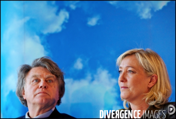 Marine Le Pen avec Gilbert Collard