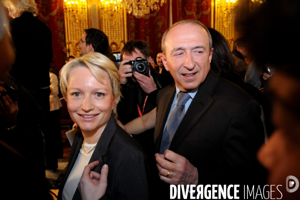 Premier tour des élections municipales et cantonales. Lyon.