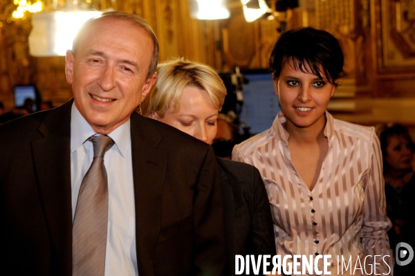 Premier tour des élections municipales et cantonales. Lyon.