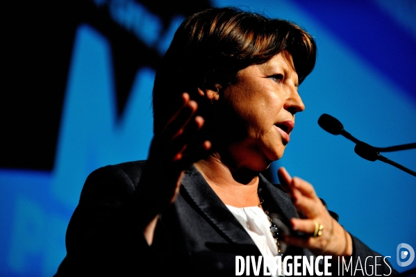 Martine AUBRY à Villeurbanne