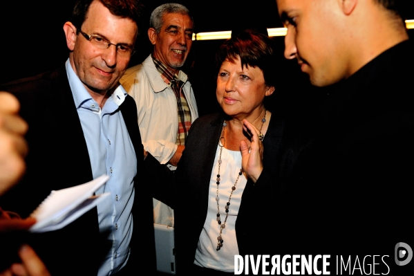 Martine AUBRY à Villeurbanne