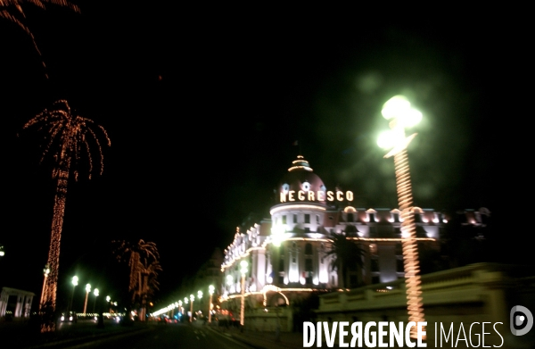 Nice;  promenade des anglais.