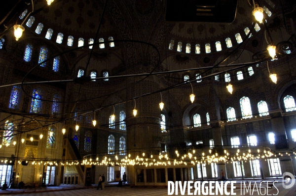 Istambul mosquee bleue. Blue mosque.