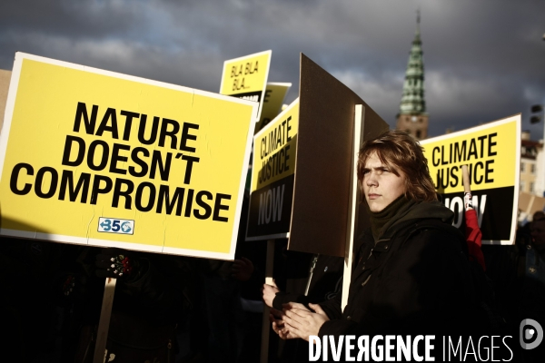 Manifestation dans le cadre du sommet de copenhague.