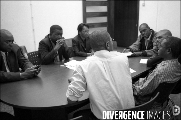 Le Journal quotidien  Noticias  à Maputo, Mozambique. Juillet 2009.