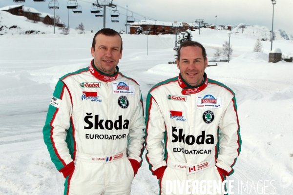 Team SKODA - Trophée Andros 2010-2011.