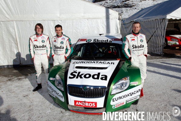 Team SKODA - Trophée Andros 2010-2011.