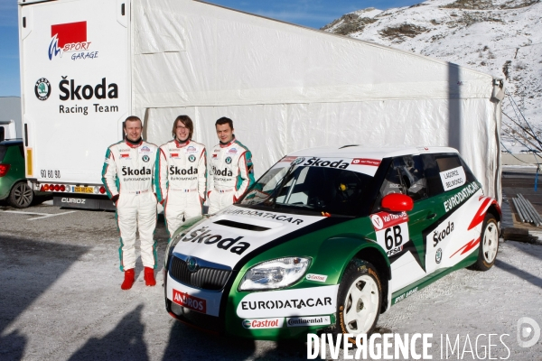 Team SKODA - Trophée Andros 2010-2011.