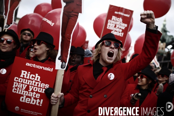 Manifestation dans le cadre du sommet de copenhague.