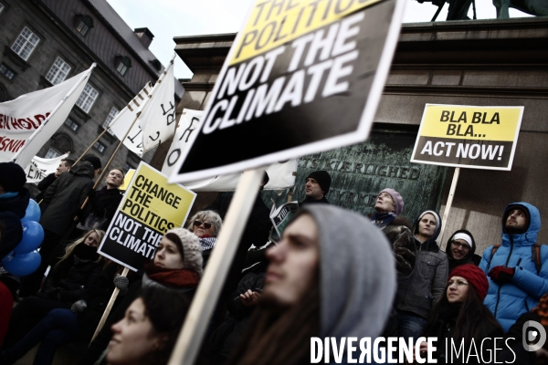 Manifestation dans le cadre du sommet de copenhague.