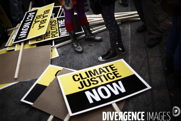 Manifestation dans le cadre du sommet de copenhague.