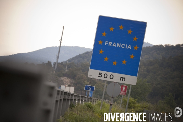 Divers Juin Frontiere Franco Espagnole