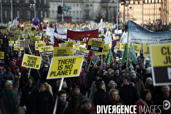 Manifestation dans le cadre du sommet de copenhague.