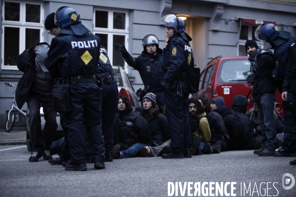 Manifestation dans le cadre du sommet de copenhague.