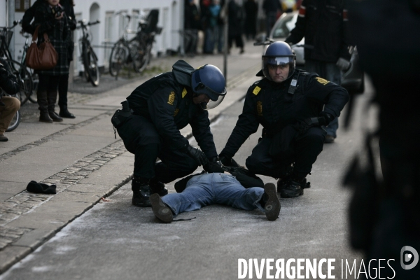 Manifestation dans le cadre du sommet de copenhague.