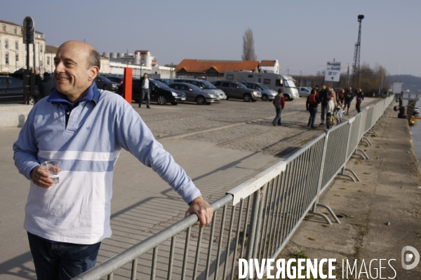 Campagne pour les municipales a Bordeaux