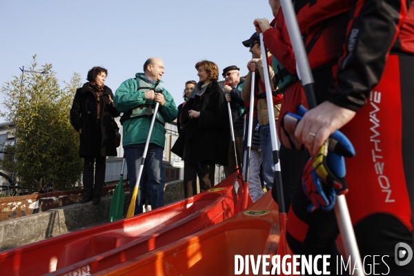 Campagne pour les municipales a Bordeaux