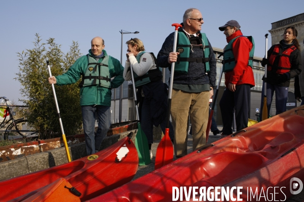 Campagne pour les municipales a Bordeaux