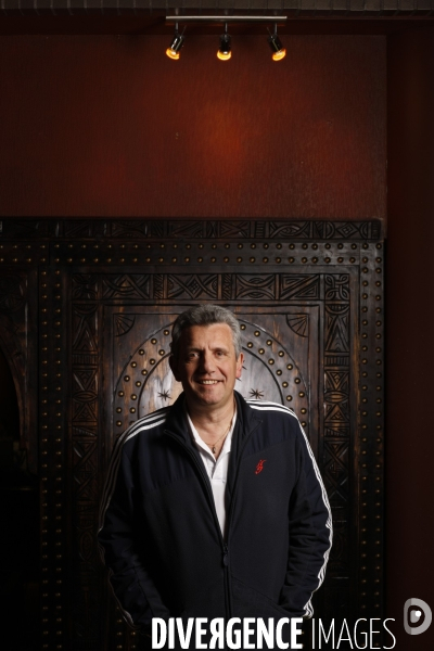 Claude Onesta, entraineur de l equipe de France de handball