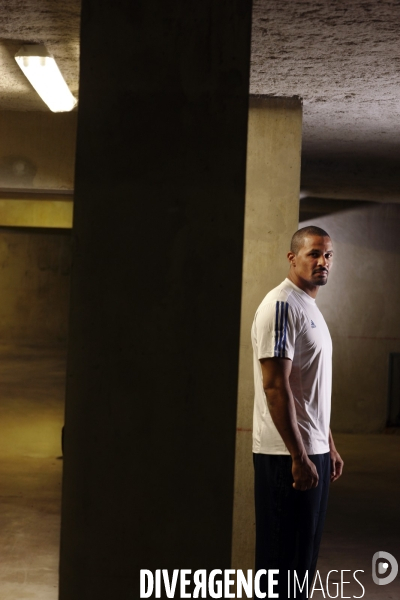 William Acambray, arriere de l equipe de France de handball