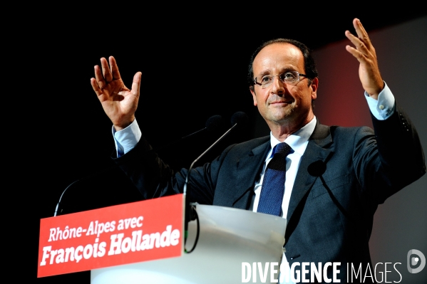 François Hollande à Lyon