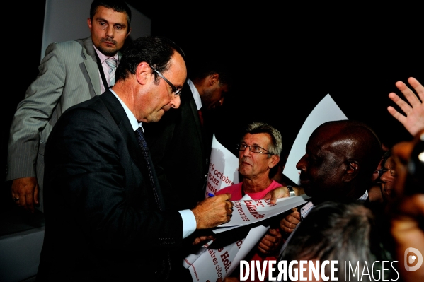 François Hollande à Lyon