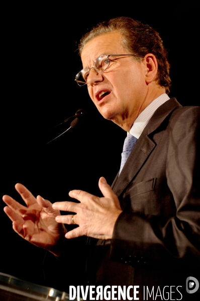 Meeting de Dominique PERBEN, candidat UMP à la mairie de LYON