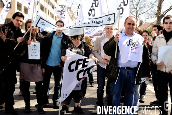 Journée nationale d action du 19 mars 2009 à Lyon