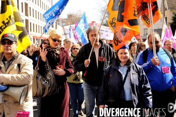 Journée nationale d action du 19 mars 2009 à Lyon