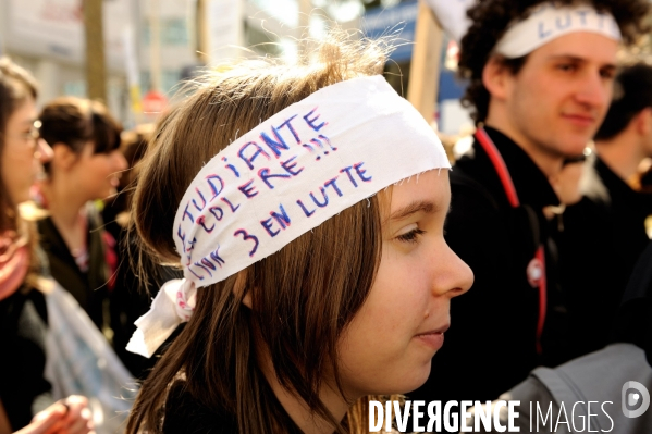 Journée nationale d action du 19 mars 2009 à Lyon