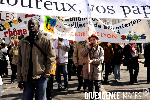 Journée nationale d action du 19 mars 2009 à Lyon
