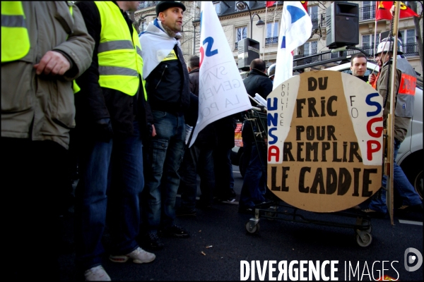 Manifestation du 29 janvier 2009, Paris.