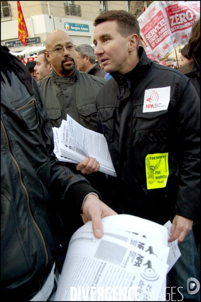 Manifestation du 29 janvier 2009, Paris.
