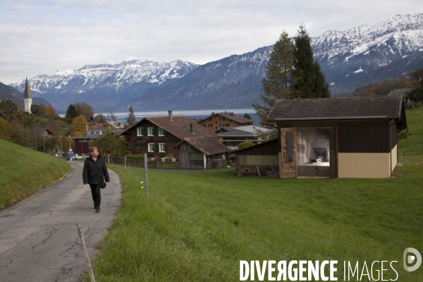 Le  Gruyère Suisse : Un ensemble de bunkers souterrains militaires et civils.