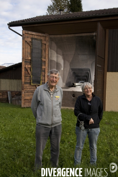 Le  Gruyère Suisse : Un ensemble de bunkers souterrains militaires et civils.