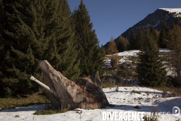 Le  Gruyère Suisse : Un ensemble de bunkers souterrains militaires et civils.