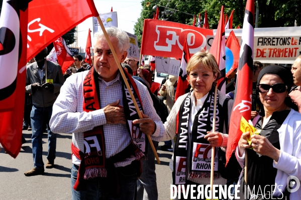 Manifestation unitaire du 1er Mai 2009 à Lyon