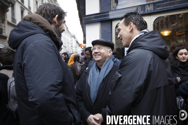 Marche pour l application de la Loi de réquisition (loi DALO).