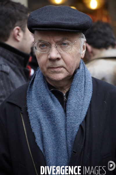 Marche pour l application de la Loi de réquisition (loi DALO).